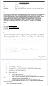 Scanned two-page email and attached proposal dated December 7, 2015, addressed to Jeffrey Epstein and others, with black redactions, detailing a factoring/investment pitch that lists ticket-flipping transactions for Coachella, Grateful Dead and Dead & Company including purchase amounts and sale proceeds.
